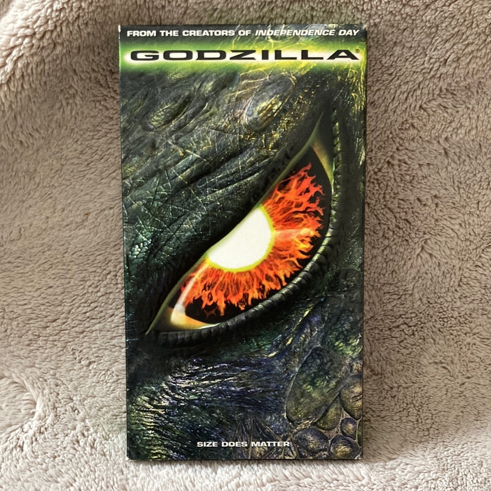 3/$12 Godzilla VHS